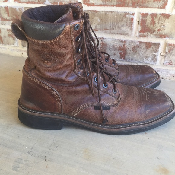 men's pulley soft toe boots